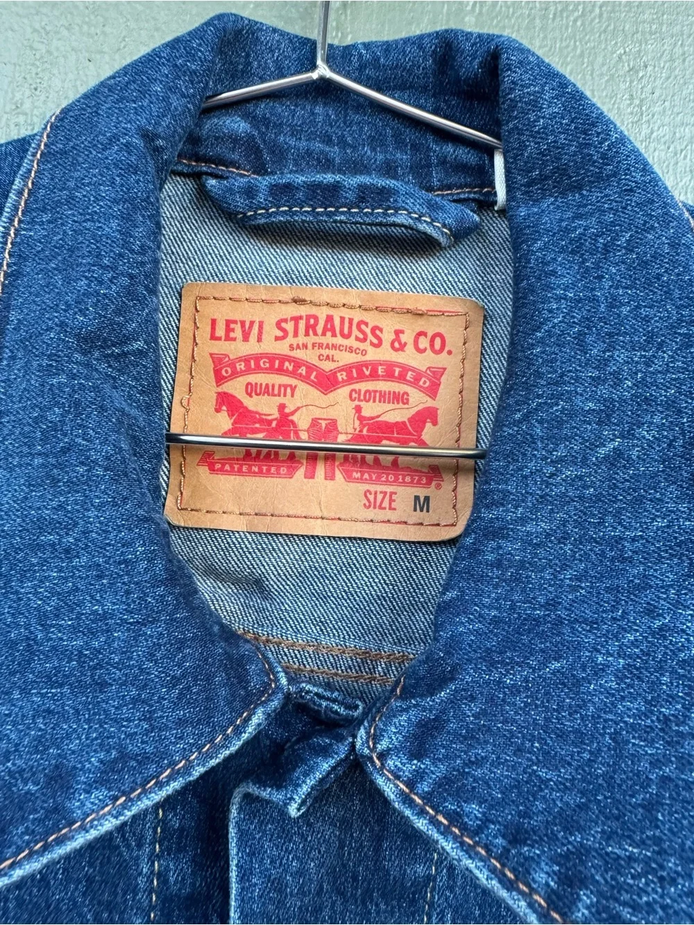 Levi's Blue Denim Trucker Jacket